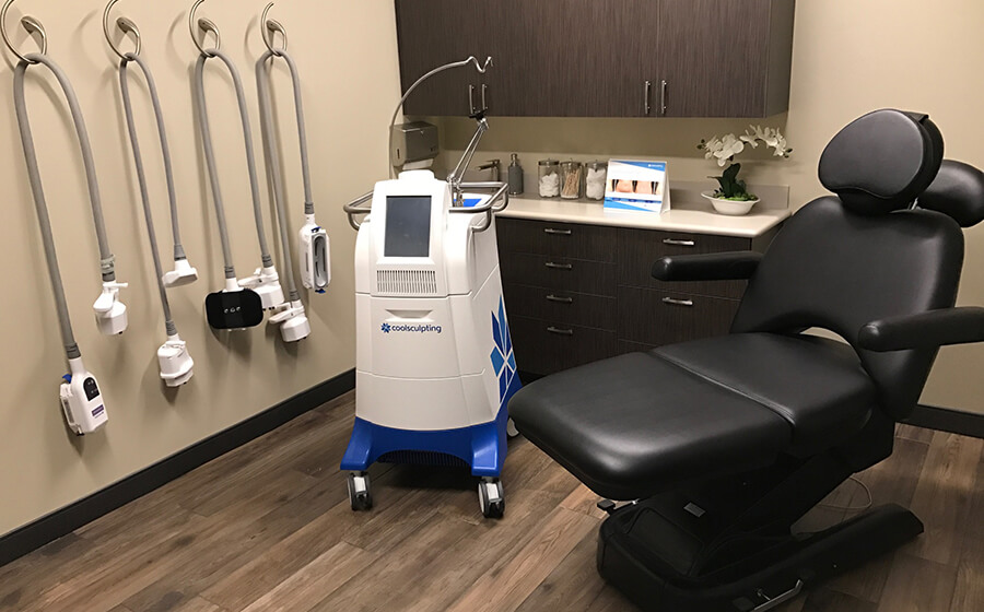 Folsom Plastic Surgery Coolsculpting Room