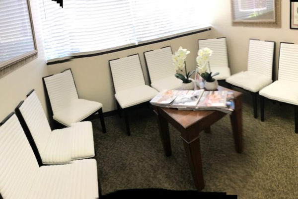 Stockton Plastic Surgery Waiting Area